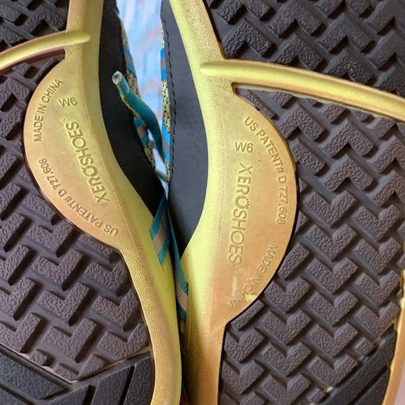 Women’s zero shoes Green and Blue Sneakers size 6 - Picture 6 of 7